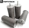 stainless steel micron wire mesh filter tube